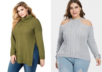 Cara Agar Tubuh Tidak Terlihat Gemuk Saat Memakai Sweater