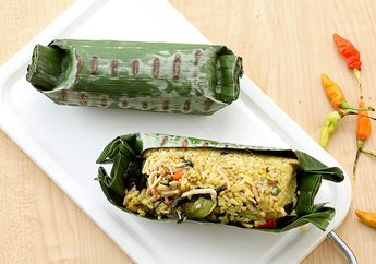 Resep Nasi Bakar Kunyit Aroma Petai, Gurih dan Pedasnya Bikin Ketagihan