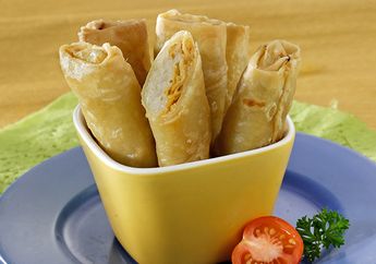 Resep Membuat Lumpia Ketan, Renyah Dan Gurih Terasa Dalam Satu Gigitan