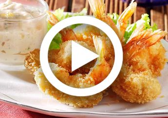 (Video) Resep Membuat Udang Goreng Isi Balut Tepung Panir, Serasa Makan Di Restoran Mewah