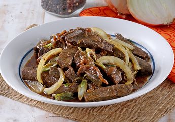 Resep Masak Hati Sapi Tumis Bombay, Menu Lezat yang Bisa Dibuat Dalam Waktu Kilat