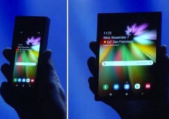 Mengintip Purwarupa Smartphone Lipat Samsung dengan Teknologi Infinite Flex Display, Layarnya Bisa Dilipat Jadi Kecil!