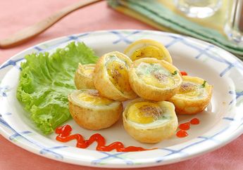 Resep Mangkok Isi Telur Panggang Enak Ini Bikin Ngemil Jadi Lebih Seru