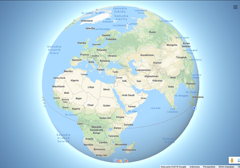 Bumi Tidak Lagi Datar, Google Tampilkan Bumi Bulat dalam Google Maps