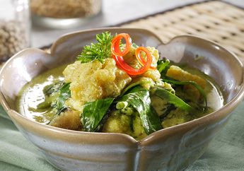 Resep Mudah Kangkung Krecek Bumbu Opor, Kuah Gurihnya Bikin Lupa Kenyang