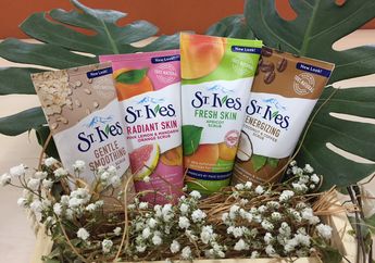 Hadir dengan 4 Varian, St Ives Face Scrub akan Bikin Wajah Halus dan Glowing!