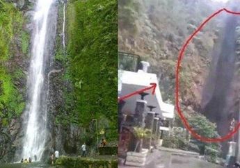 Air Terjun Sedudo Berwarna Hitam Pekat Tak Seperti Biasanya, Humas BNPB Sutopo: Bukan Aliran Pasir