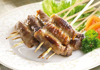 Resep Sate: Sate Kambing Gulung Sukiyaki, Cara Seru Menyantap Daging Kambing