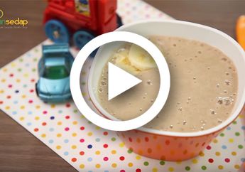(Video) Resep Membuat MPASI Pure Pisang Ambon, Resep MPASI Enak dan Bergizi