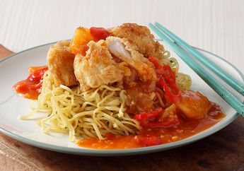 Resep Mi Ramen Siram Asam Manis Enak, Menu Sarapan Favorit Si Kecil