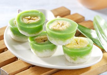 Resep Membuat Ketan Lapis Talam Pisang, Kecantikannya Bikin Semua Tergoda