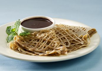 Resep Roti Jala Pisang Saus Cokelat Enak, Sarapan Istimewa Untuk Minggu Pagi