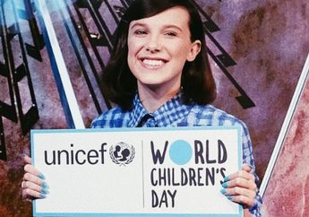 Bintang Stranger Things, Millie Bobby Brown Jadi Duta UNICEF Termuda!