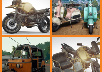 Keren! Ini Penampakan Motor yang Hadir di Update PUBG Mobile Terbaru