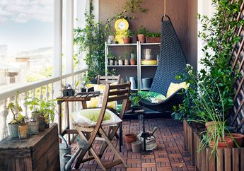 Berkebun di Balkon, Ini Jenis Tanaman yang Mesti Kamu Pilih