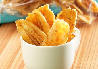 Resep Keripik Pisang Goreng Tepung Enak, Bekal Paling Pas Saat Ngumpul