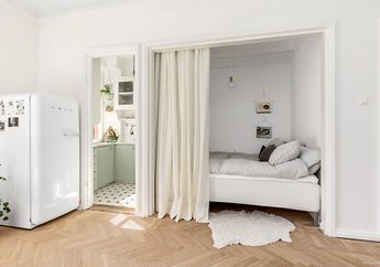 6 Cara Menata Kamar Tidur di Apartemen Tipe Studio Agar Lebih Privat