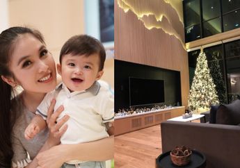 Hari Raya Natal 2018 : Intip Dekorasi Rumah Sandra Dewi Sambut Kelahiran Yesus Kristus yang Penuh Nuansa Emas