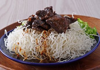 Resep Mudah Bihun Goreng Siram Daging Ini Bikin Sarapan Lebih Semangat
