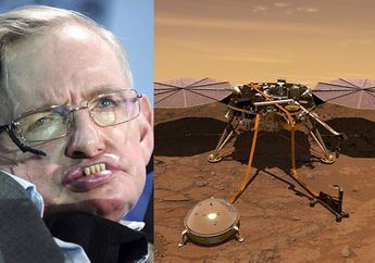 Pendaratan InSight di Mars dan Prediksi Stephen Hawking tentang Sisa Waktu Manusia Menghuni Bumi