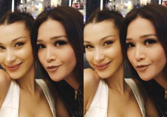 Dinner Bareng Maia Estianty, Gigi Hadid Tak Ragu Makan Nasi Bungkus, Sederhana Banget!