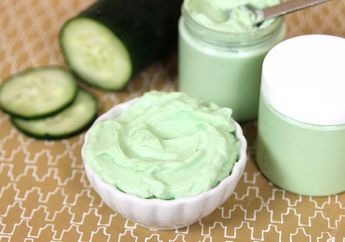 DIY Pelembap Mentimun yang Bikin Kulit Segar, Lembap & Enggak Lengket!
