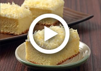 (Video) Resep Membuat Cake Tape Keju, Kelezatan Tak Cukup Cuma Satu Suap