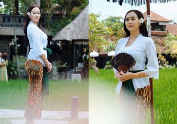 Ide Busana Kondangan ala Aura Kasih dengan Rekomendasi Kebaya Bali Terjangkau
