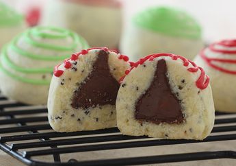 Resep Membuat Sagoo Chocolate Kisses, Kue Kering Natal Cantik Dengan Cita Rasa Manis Menggiurkan