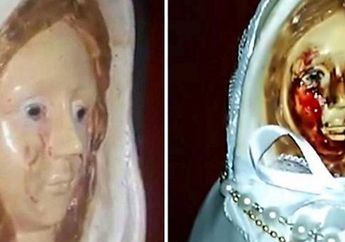 Menangis Darah Untuk yang Ke-38 Kali, Patung Mukjizat ini Konon Bisa Sembuhkan Penyakit