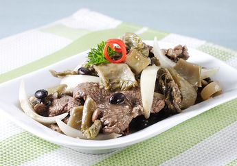 Resep Menu Imlek Enak dan Mudah Dibuat, Ya Resep Tumis Daging Sawi Asin Enak Ini