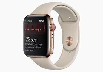 Update watchOS 5.1.2 Bawa Fitur Rekam Detak Jantung di Apple Watch Series 4