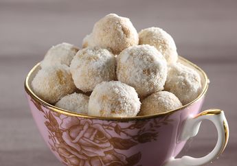 Resep Membuat Snowy Almond Cookies, Kue Kering Natal yang Maniskan Suasana