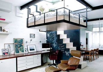 10 Inspirasi Desain Apartemen Tipe Studio, Keren Walau Berukuran Kecil