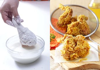Coba Celupkan Ayam dalam Air Es Sebelum Buat Fried Chicken, Jangan Kaget dengan Hasilnya yang Tetap Kriuk walau Sudah Dingin