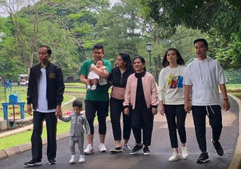 Wajah Cucu Ke-2 Jokowi Akhirnya Terekspos, Ternyata Betul Ramuan Iriana Jokowi Ini Berhasil Buat Rambutnya Super Lebat