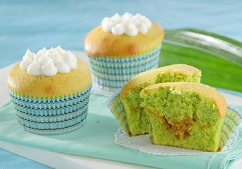 Resep Membuat Cake Pandan Isi Gula Merah, Praktis Dibuat Tanpa Perlu Banyak Bahan