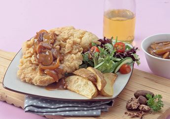 Resep Masak Steak Ayam Saus Semur, Hidangan Ala Eropa dengan Bumbu Khas Nusantara