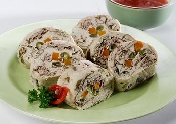 Resep Membuat Rolade Bayam Merah, Rasa Bayam Merah Jadi Terasa Istimewa