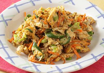 Resep Membuat Orak - Arik Telur Bebek Teri, Hidangan yang Bikin Lidah Kepincut