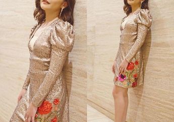 Inspirasi 4 Dress Warna Nude Ala Prilly Latuconsina untuk Kondangan Weekend Ini!
