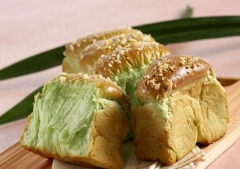 Resep Roti: Roti Sobek Pandan, Sarapan Pagi Hari Jadi Terasa Makin Istimewa