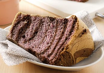 Resep Membuat Chiffon Zebra Cake, Si Cantik Nan Lembut yang Bisa Jadi Teman Santai Sore