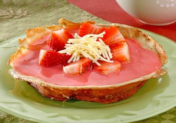 Resep Membuat Martabak Vla Stroberi, Pasti Lebih Enak dari Martabak Kekinian