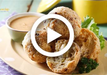 (Video) Resep Membuat Bakso Goreng Jumbo, Saking Gedenya Pasti Bikin Keluarga Di Rumah Terasa Puas