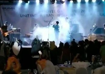 Video Detik-detik Konser Band Seventeen Diterjang Tsunami Banten, Jamuan Makan Langsung Tersapu Gelombang