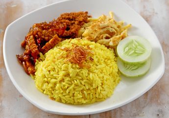 Resep Nasi Kuning Komplit, Tak Perlu Repot Menyajikan Sarapan Nikmat