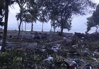 Tsunami Banten: Wilayah Pandeglang Paling Parah, Telan 207 Korban Jiwa hingga 60 Warung Makan Rusak Parah