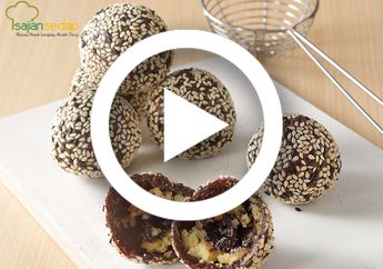 (Video) Resep Membuat Onde-Onde Cokelat, Variasi Camilan Tradisional yang Lezat dan Kekinian