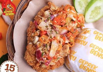 Review Ayam Geprek Bensu, Ayam Kebanggaan Ruben Onsu , Beneran Enak?